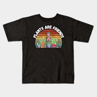 Plants Are Friends Kids T-Shirt